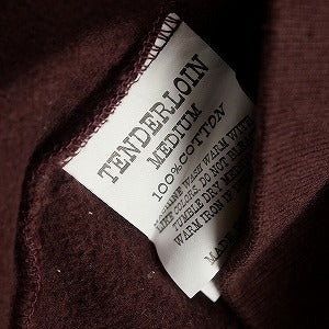 TENDERLOIN テンダーロイン T-PARKA ZIP BURGUNDY ジップパーカー バーガンディー Size 【M】 【中古品-良い】 20813701