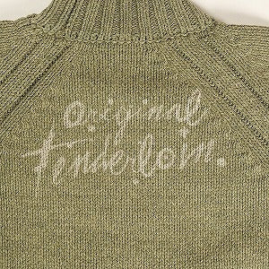 TENDERLOIN テンダーロイン MOCK NECK COTTON KNIT OLIVE コットンニット オリーブ Size 【L】 【中古品-非常に良い】 20813702