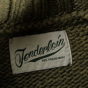 TENDERLOIN テンダーロイン MOCK NECK COTTON KNIT OLIVE コットンニット オリーブ Size 【L】 【中古品-非常に良い】 20813702