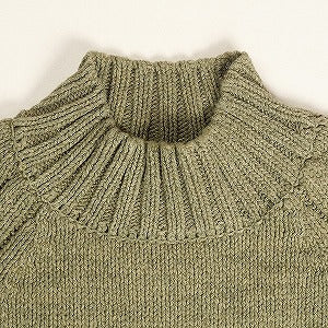 TENDERLOIN テンダーロイン MOCK NECK COTTON KNIT OLIVE コットンニット オリーブ Size 【L】 【中古品-非常に良い】 20813702