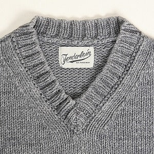 TENDERLOIN テンダーロイン V NECK COTTON KNIT CHARCOAL コットンニット チャコール Size 【L】 【中古品-非常に良い】 20813703