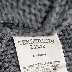 TENDERLOIN テンダーロイン V NECK COTTON KNIT CHARCOAL コットンニット チャコール Size 【L】 【中古品-非常に良い】 20813703