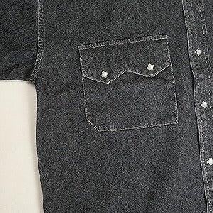 TENDERLOIN テンダーロイン DENIM SHT SNAP BOTTON WASH BLACK デニムシャツ 黒 Size 【L】 【中古品-良い】 20813708