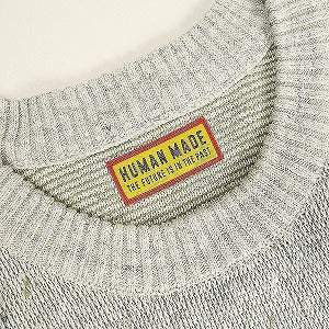 HUMAN MADE ヒューマンメイド 25SS HEART KNIT SWEATER GRAY HM29CS002 セーター 灰 Size 【M】 【新古品・未使用品】 20813746