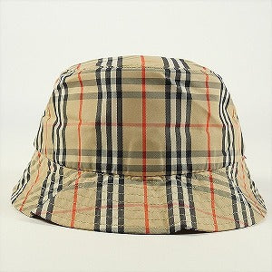 SUPREME シュプリーム ×Burberry 22SS Crusher クラッシャーハット ベージュ Size 【M/L】 【新古品・未使用品】 20813843