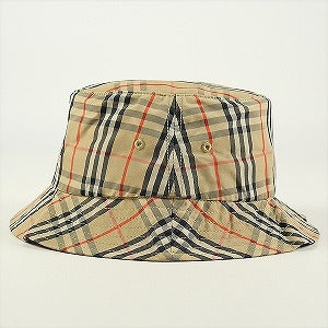 SUPREME シュプリーム ×Burberry 22SS Crusher クラッシャーハット ベージュ Size 【M/L】 【新古品・未使用品】 20813843