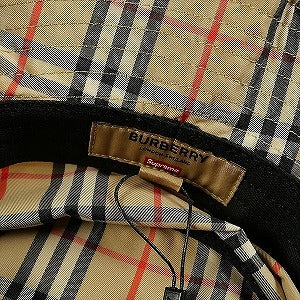 SUPREME シュプリーム ×Burberry 22SS Crusher クラッシャーハット ベージュ Size 【M/L】 【新古品・未使用品】 20813843