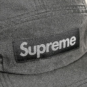 SUPREME シュプリーム 17SS Washed Canvas Camp Cap Black キャンプキャップ 黒 Size 【フリー】 【中古品-良い】 20813894