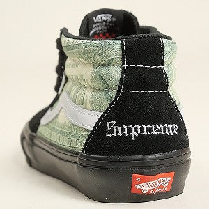 SUPREME シュプリーム ×Vans 23SS Dollar Skate Gross Mid スニーカー 黒 Size 【27.5cm】 【中古品-非常に良い】 20813932