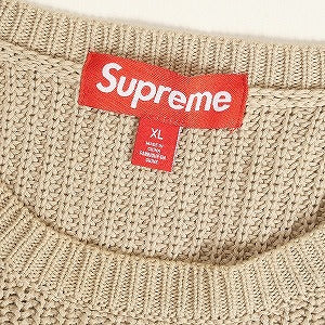 SUPREME シュプリーム 23AW Small Box Ribbed Sweater Tan セーター タン Size 【XL】 【中古品-良い】 20813950