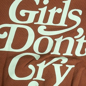 Girls Don't Cry ガールズドントクライ Logo Hoodie Brown パーカー 茶 Size 【S】 【中古品-ほぼ新品】 20813961