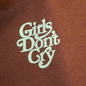 Girls Don't Cry ガールズドントクライ Logo Hoodie Brown パーカー 茶 Size 【S】 【中古品-ほぼ新品】 20813961