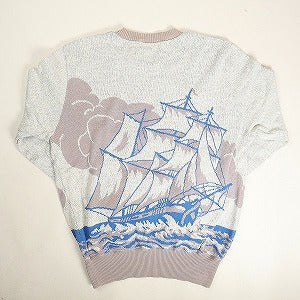 At Last ＆ Co アットラスト/BUTCHER PRODUCTS ブッチャープロダクツ SUMMER KNIT L-S ニット 青 Size 【42】 【中古品-良い】 20814021