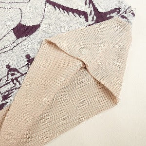 At Last ＆ Co アットラスト/BUTCHER PRODUCTS ブッチャープロダクツ PATTERN KNIT L-S ニット バーガンディー Size 【40】 【中古品-良い】 20814023