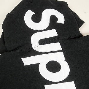 SUPREME シュプリーム 24AW Satin Applique Hooded Sweatshirt Black スウェットパーカー 黒 Size 【L】 【新古品・未使用品】 20814080