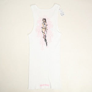 CHROME HEARTS クロム・ハーツ DEADLY DOLL RIB TANKTOP WHITE/MULTI タンクトップ 白 Size 【M】 【新古品・未使用品】 20814081