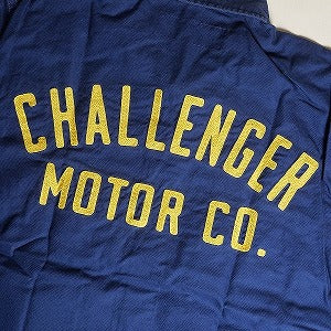 CHALLENGER チャレンジャー MOTOR CO. SHIRT NAVY 長袖シャツ 紺 Size 【M】 【新古品・未使用品】 20814122