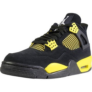 NIKE ナイキ AIR JORDAN 4 Retro Thunder DH6927-017 スニーカー 黒黄 Size 【27.5cm】 【新古品・未使用品】 20814180