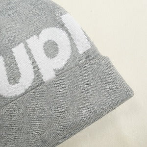 SUPREME シュプリーム 24AW Big Logo Beanie Heather Grey ビーニー 灰 Size 【フリー】 【新古品・未使用品】 20814189