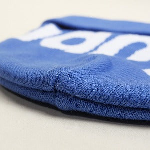 SUPREME シュプリーム 24AW Big Logo Beanie Slate ビーニー 青 Size 【フリー】 【新古品・未使用品】 20814192