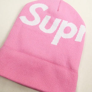 SUPREME シュプリーム 24AW Big Logo Beanie Pink ビーニー ピンク Size 【フリー】 【新古品・未使用品】 20814195