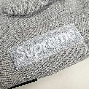 SUPREME シュプリーム 24AW New Era Box Logo Beanie Heather Grey ボックスロゴビーニー 灰 Size 【フリー】 【新古品・未使用品】 20814198