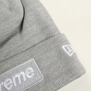 SUPREME シュプリーム 24AW New Era Box Logo Beanie Heather Grey ボックスロゴビーニー 灰 Size 【フリー】 【新古品・未使用品】 20814198