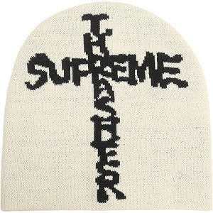 SUPREME シュプリーム ×Thrasher スラッシャー 24AW Beanie Stone ビーニー 白 Size 【フリー】 【新古品・未使用品】 20814217