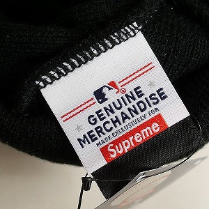 SUPREME シュプリーム ×New York Yankees 21AW New Era Box Logo Beanie Black ビーニー 黒 Size 【フリー】 【新古品・未使用品】 20814222