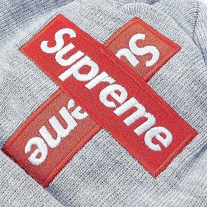 SUPREME シュプリーム 20AW New Era Cross Box logo Beanie Heather Grey ボックスロゴビーニー 灰 Size 【フリー】 【新古品・未使用品】 20814224