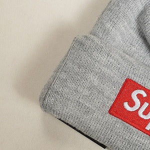 SUPREME シュプリーム New Era Box Logo Beanie Heather Grey ボックスロゴビーニー 灰 Size 【フリー】 【新古品・未使用品】 20814227