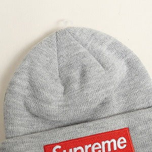 SUPREME シュプリーム New Era Box Logo Beanie Heather Grey ボックスロゴビーニー 灰 Size 【フリー】 【新古品・未使用品】 20814227