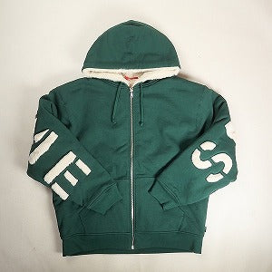 SUPREME シュプリーム 22AW Faux Fur Lined Zip Up Hooded Sweatshirt Green パーカー 緑 Size 【M】 【新古品・未使用品】 20814232