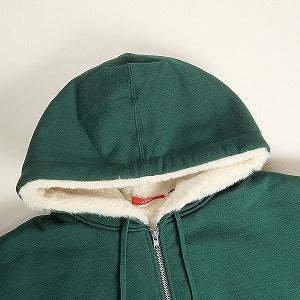 SUPREME シュプリーム 22AW Faux Fur Lined Zip Up Hooded Sweatshirt Green パーカー 緑 Size 【M】 【新古品・未使用品】 20814232