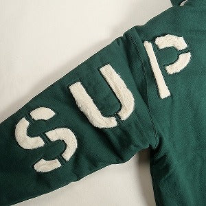 SUPREME シュプリーム 22AW Faux Fur Lined Zip Up Hooded Sweatshirt Green パーカー 緑 Size 【M】 【新古品・未使用品】 20814232