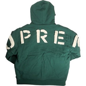 SUPREME シュプリーム 22AW Faux Fur Lined Zip Up Hooded Sweatshirt Green パーカー 緑 Size 【M】 【新古品・未使用品】 20814232