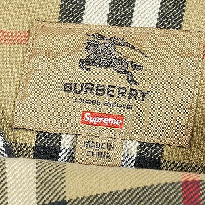 SUPREME シュプリーム ×Burberry 22SS Denim Trucker Jacket Beige デニムジャケット ベージュ Size 【M】 【新古品・未使用品】 20814321