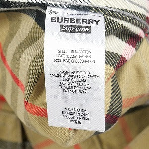 SUPREME シュプリーム ×Burberry 22SS Denim Trucker Jacket Beige デニムジャケット ベージュ Size 【M】 【新古品・未使用品】 20814321