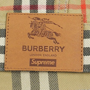 SUPREME シュプリーム ×Burberry 22SS Denim Trucker Jacket Beige デニムジャケット ベージュ Size 【M】 【新古品・未使用品】 20814321