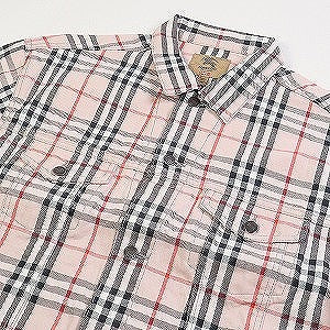 SUPREME シュプリーム ×Burberry 22SS Denim Trucker Jacket Pink デニムジャケット ピンク Size 【L】 【新古品・未使用品】 20814322