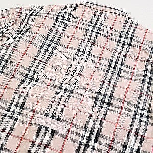 SUPREME シュプリーム ×Burberry 22SS Denim Trucker Jacket Pink デニムジャケット ピンク Size 【L】 【新古品・未使用品】 20814322