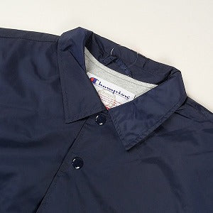 SUPREME シュプリーム ×Champion 24SS Coaches Jacket Navy コーチジャケット 紺 Size 【L】 【新古品・未使用品】 20814333