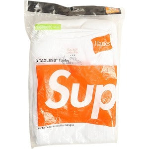 SUPREME シュプリーム Hanes Tagless Tank Tops (3 Pack) 白 Size 【M】 【新古品・未使用品】 20814335