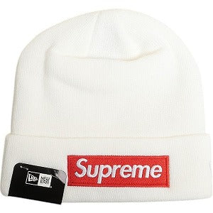 SUPREME シュプリーム ×NEW ERA 16AW Box Logo Beanie White BOXロゴビーニー 白 Size 【フリー】 【新古品・未使用品】 20814337