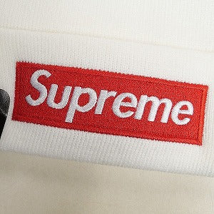 SUPREME シュプリーム ×NEW ERA 16AW Box Logo Beanie White BOXロゴビーニー 白 Size 【フリー】 【新古品・未使用品】 20814337