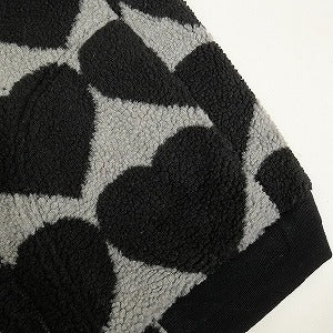 HUMAN MADE ヒューマンメイド 24AW HEART FLEECE JACKET BLACK HM28JK040 ハートフリースジャケット 黒 Size 【L】 【新古品・未使用品】 20814363