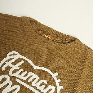 HUMAN MADE ヒューマンメイド 24AW HEART KNIT SWEATER BROWN HM28CS018 ハートセーター 茶 Size 【L】 【新古品・未使用品】 20814367