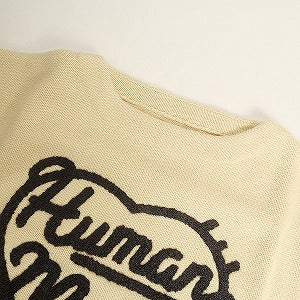 HUMAN MADE ヒューマンメイド 24AW HEART KNIT SWEATER BEIGE HM28CS018 ハートセーター ベージュ Size 【XL】 【新古品・未使用品】 20814370