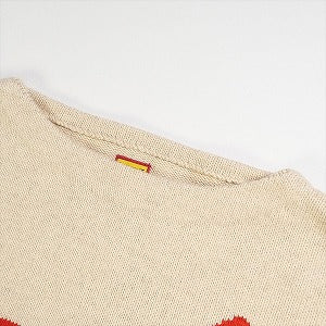 HUMAN MADE ヒューマンメイド 23AW HEART KNIT SWEATER BEIGE HM26CS030 ニット ベージュ Size 【L】 【新古品・未使用品】 20814372