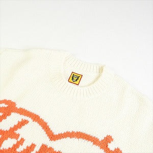 HUMAN MADE ヒューマンメイド 24SS LOW GAUGE KNIT SWEATER White HM27CS038 ハートセーター 白 Size 【M】 【新古品・未使用品】 20814376